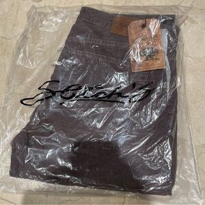 Stitch's Dark Brown Denim